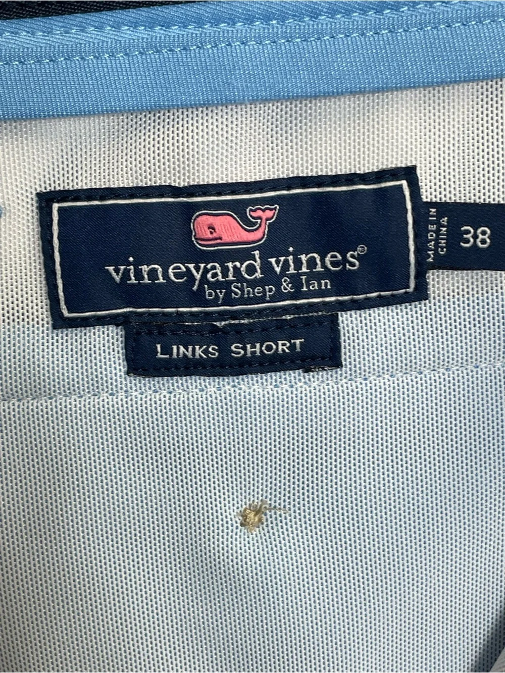 Vineyard Vines Links Flat Front Classic Fit Men's Shorts Size 38 Golf Preppy